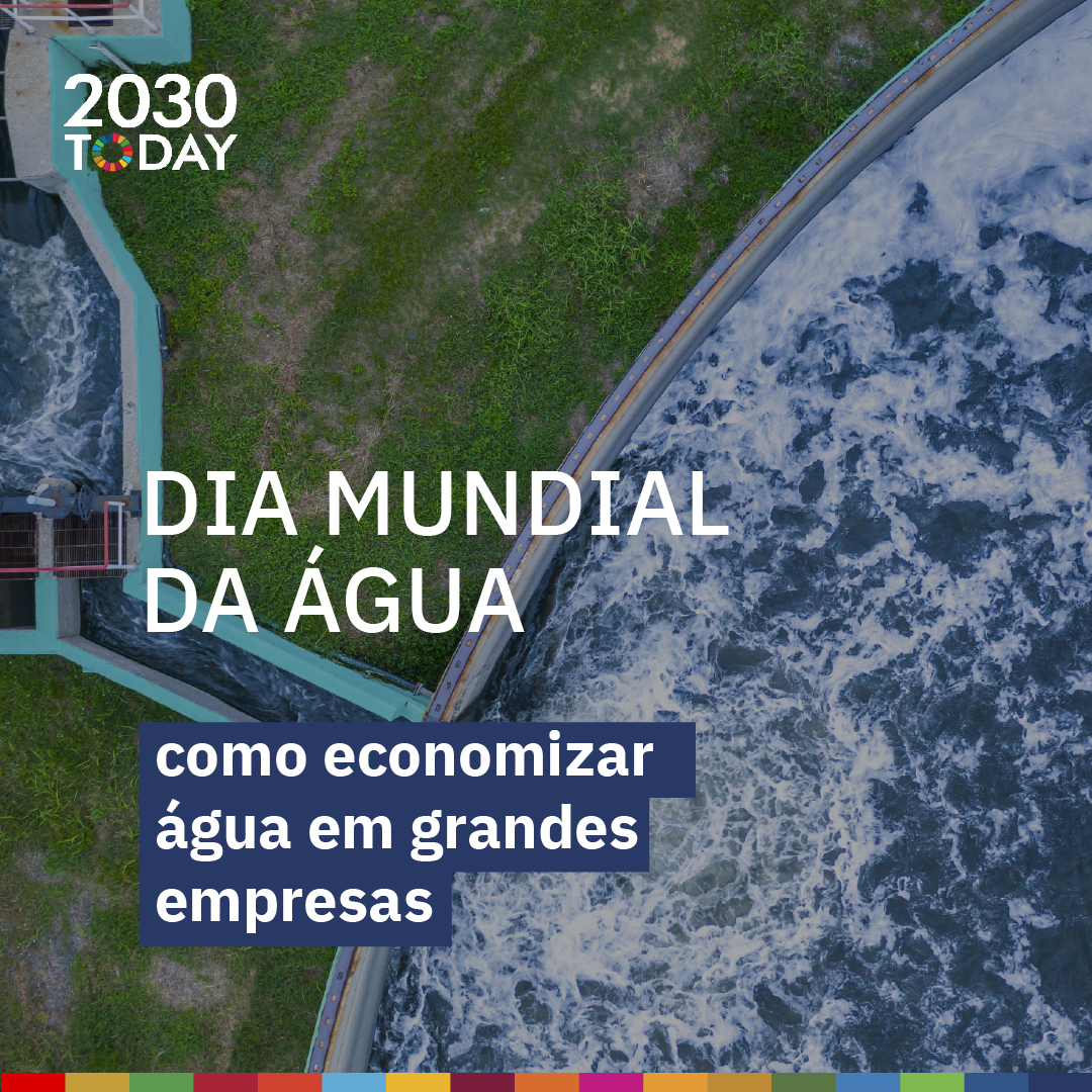 Dia Mundial da Água: como sua empresa pode economizar água